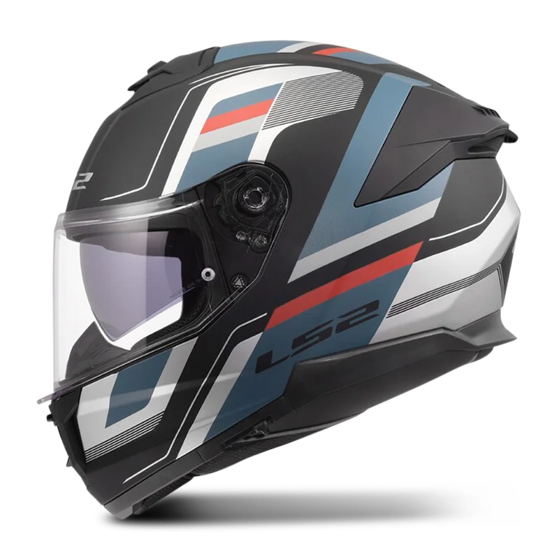 Casco Integral LS2 FF808 Stream II Vintage Negro/Petrol M