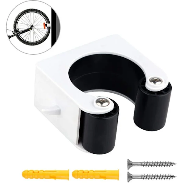 Mordely Bike Parking Buckle Clip, Bike Clip Storage Bike Racks Wall Mount Road Bike Clip Hanger With Screws For Parking Bikes