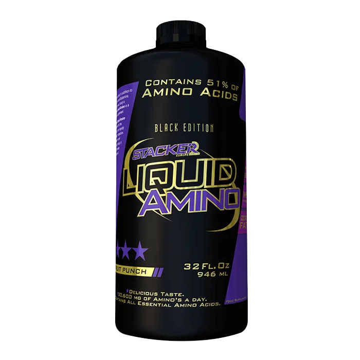 STACKER2 Europe Liquid Amino Flytande BCAA 946 ml Fruit Punch