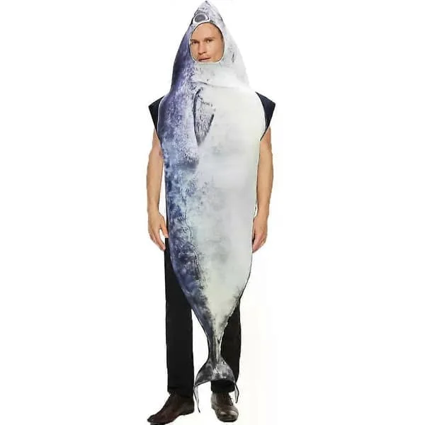 【NX】Cosplay-kalapuku aikuisille, unisex-vaatteet, karnevaalijuhlat, cosplay, hauska kalapuku, naisten vaatteet, kala