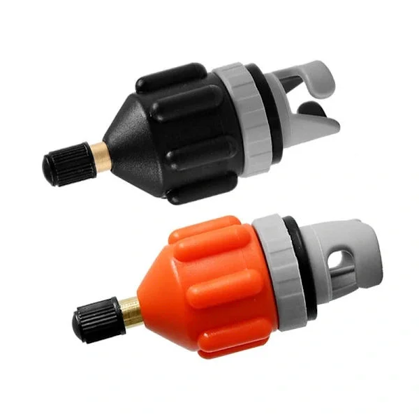NA/2 stk. SUP-pumpeadapter, luftpumpeadapter, omformer, paddleboard-pumpe, oppustelig båd, SUP-board-omformer, kajak med mundstykke, A