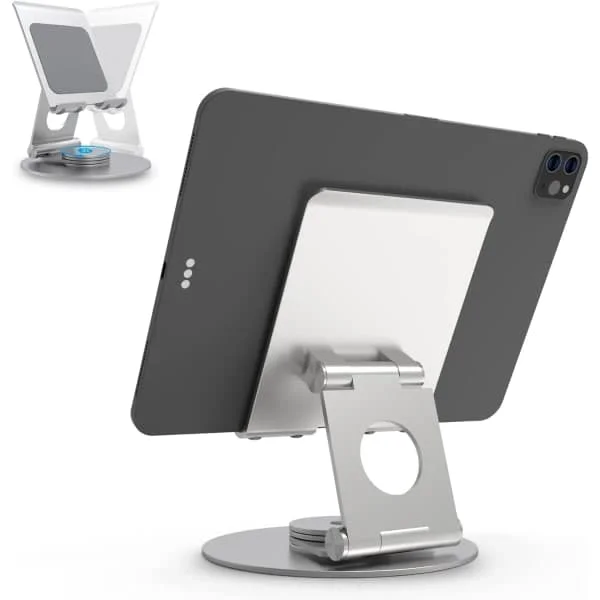 iPad Stativ Svingbart, Aluminium Stativ for Nettbrett
