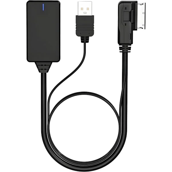 AMI Bluetooth-äänisovitin Audi MDI MMI 3G -järjestelmään, Bluetooth 5.0 -sovitin yhteensopiva Bluetooth-autosarja VW Audi A3 A4 A7 R7 S5 Q7 A6L A8L 