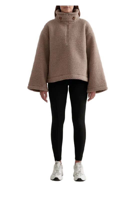 aim'n Pile Anorak Friluftsjackor Dam Beige XS