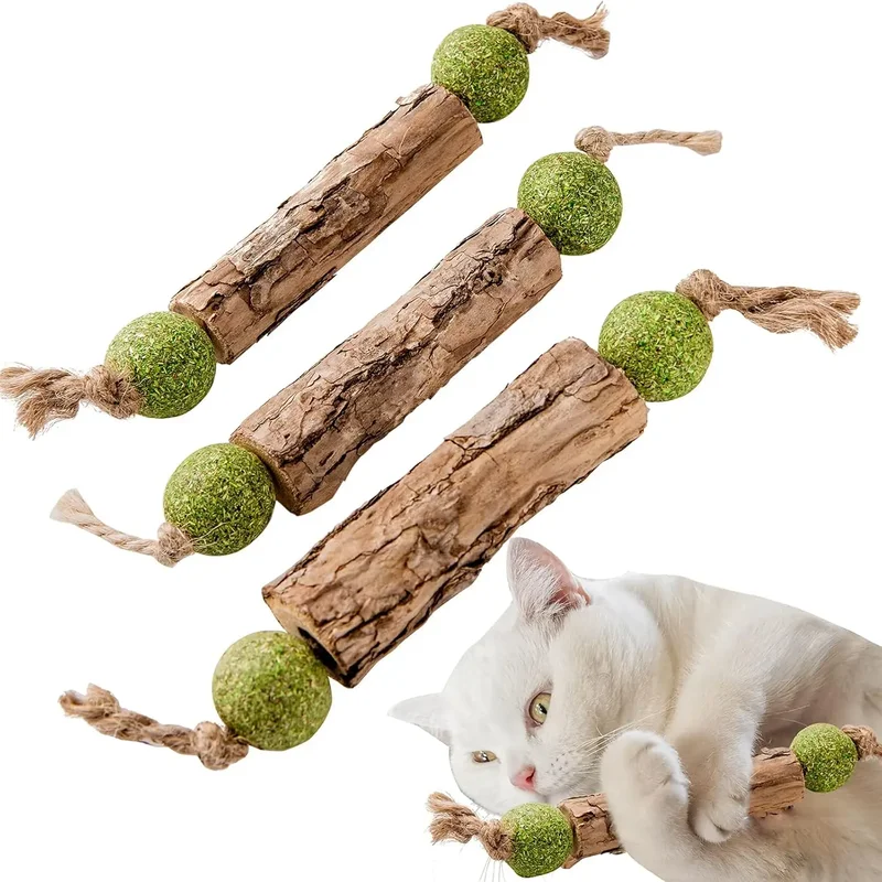 AliExpress - 1 bâtonnet de nettoyage dentaire pour chat, pur et naturel, à la catnip, à la Silvervine (fruits d'actinidia) et au Matatabi, bâtonnet à 