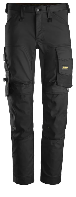 Snickers Workwear 6341 AllroundWork Håndværkerbukser sort Sort, Tøj
