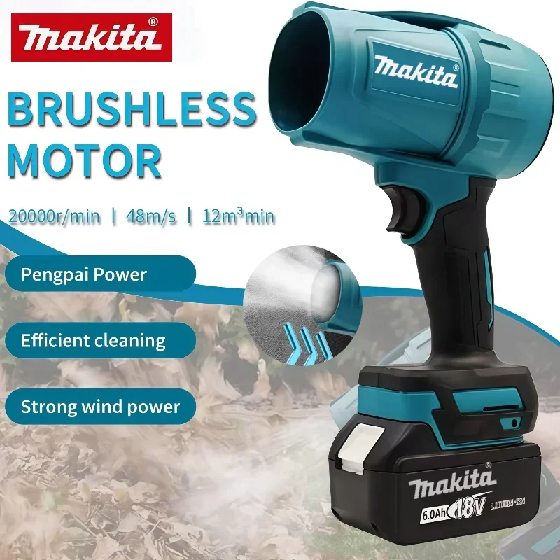 AliExpress - Makita Violent Blower Turbo Jet Fan 30000 U/min Elektrischer Luftstaubsauger Windgeschwindigkeit Turbo wiederaufladbar mit leichtem Auto-