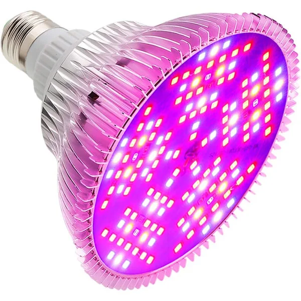 100W LED Vekstlys Pære, Fullspektrum, Vekst Blomstring Lampe fo