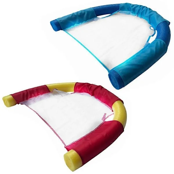 2 st Simmande Flytstolar Pool Flyter Hopfällbara Pool Flytstolar Loungestol