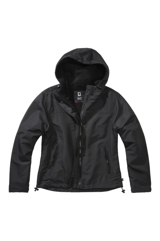 Bunda Brandit Brandit Windbreaker Frontzip Dámská Černá M