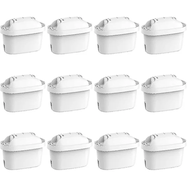 Water Filter Cartridges, Replacement Compatible with Brita Maxtra+ Jug, Brita Kettle Universal Filter Cartridge, TV SD, NSF Certified (12)