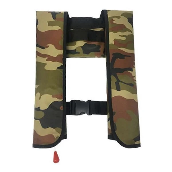 JH-CQJSY-01 Manuell Versjon Bærbar Oppblåsbar Redningsvest Voksen 300D Nylon 150N Høy Oppdrift VestB