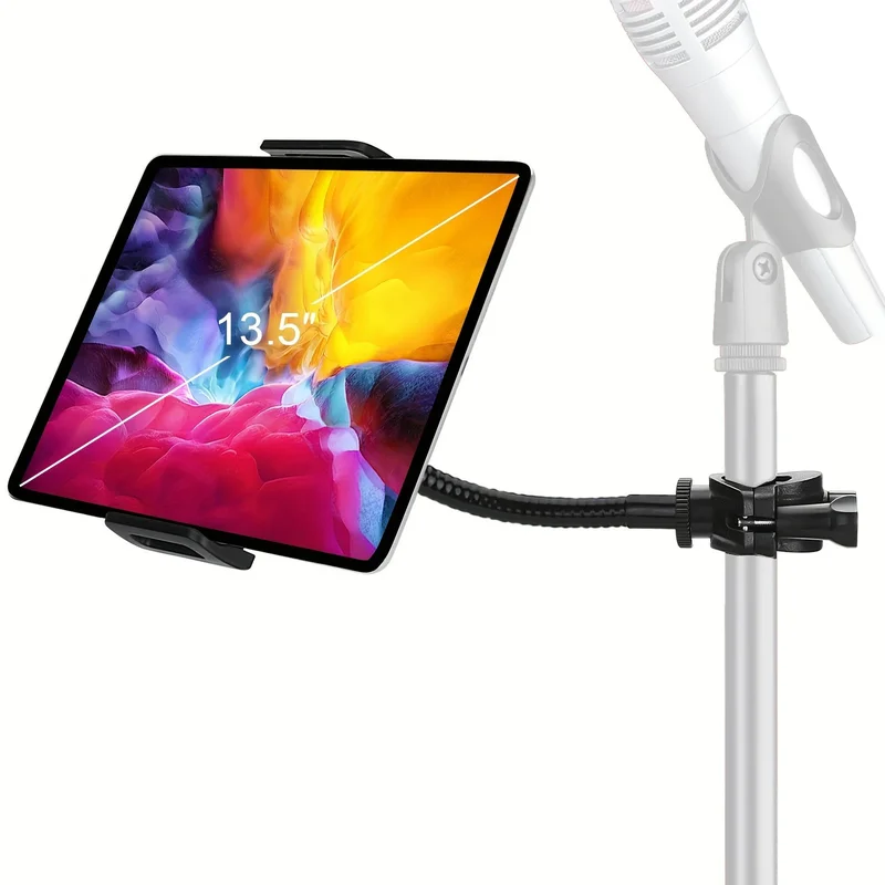 AliExpress - Support de tablette flexible M2 pour support de microphone, pupitre compatible avec tablettes et smartphones de 4,7 à 13,5 pouces