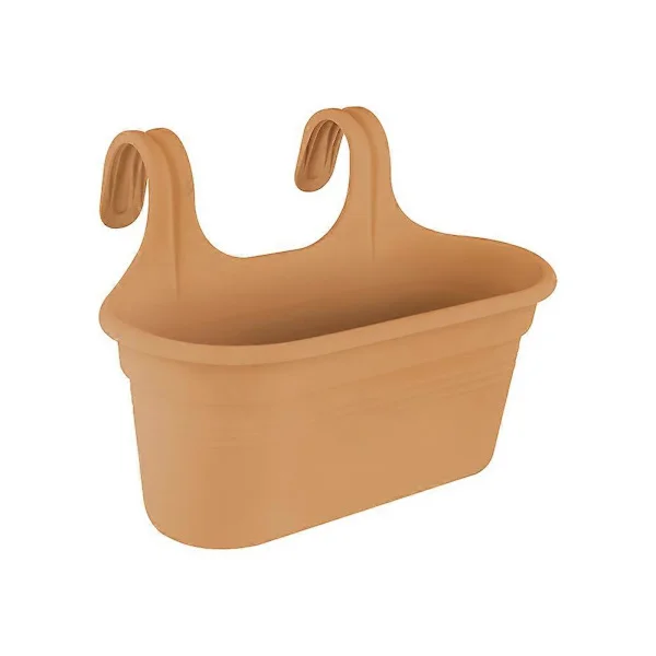 Green Basics Easy Hanger Stor 35x27cm Mild Terra Balkonglåda med Dränering