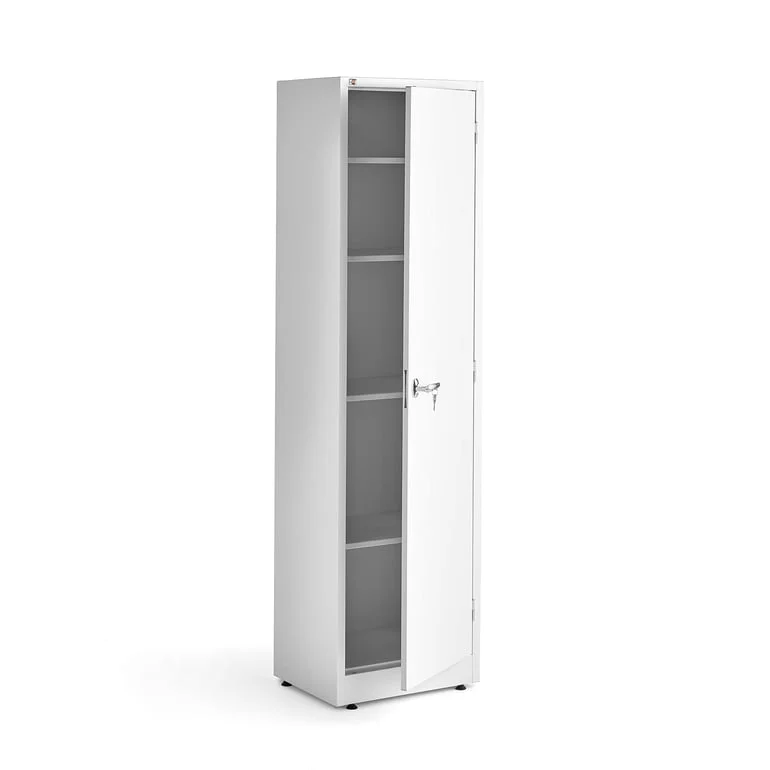 Szafa metalowa SMART, 1900x530x400 mm, biały
