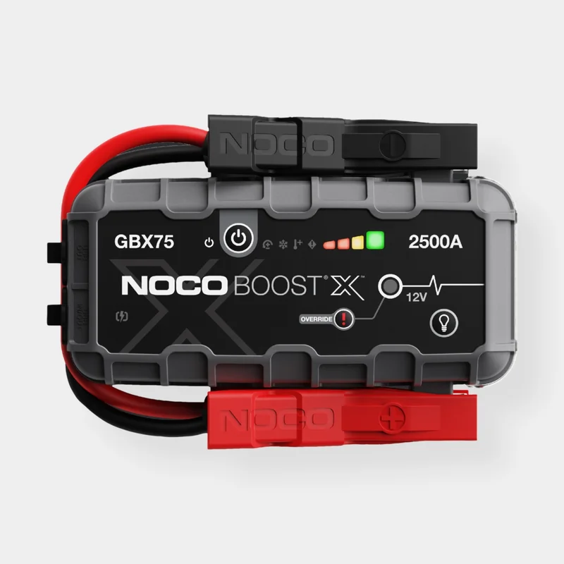 Startondersteuning / startbooster NOCO Boost X GBX75, 12 V, 2500 A, voor benzinemotor tot 8.5 liter / dieselmotor tot 6.5 liter