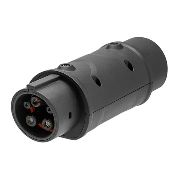 Adapter IEC 62196 2 til J1772 Type 1 Elbil Lader Enkeltsidig Kontakt Lading S