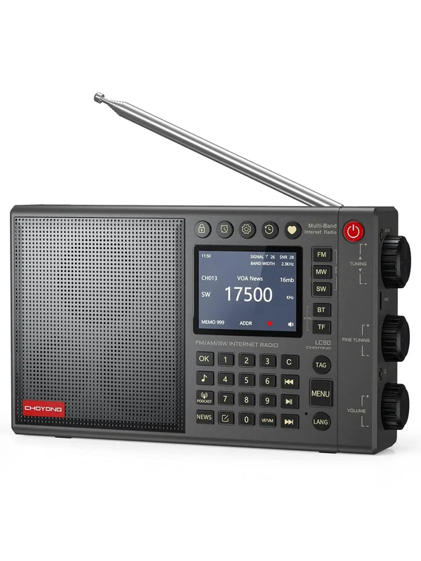 AliExpress - Neues LC90 All-Wave Band Internet Radio – Chaoyuan IPS-Bildschirmknopf, Bluetooth-Lautsprecher mit Sprachsteuerung