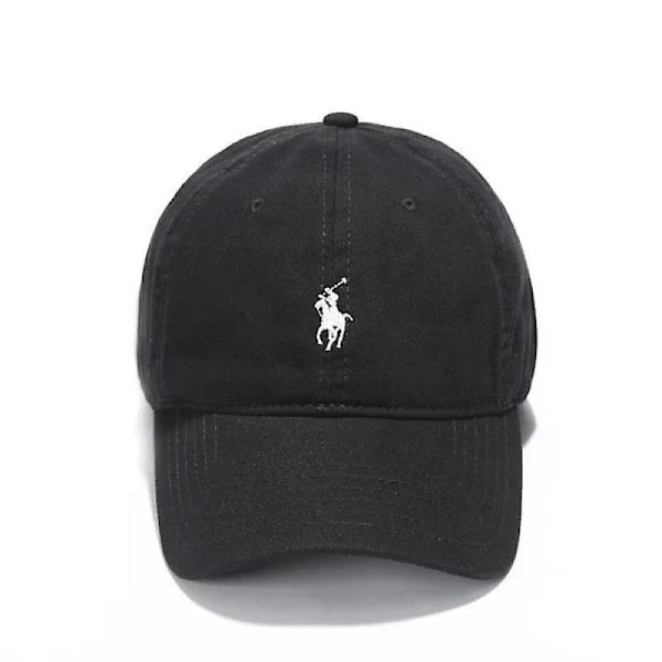 Paul hat summer, casual wild student baseball cap polo men adult sun protection cap, black Betterlifefg