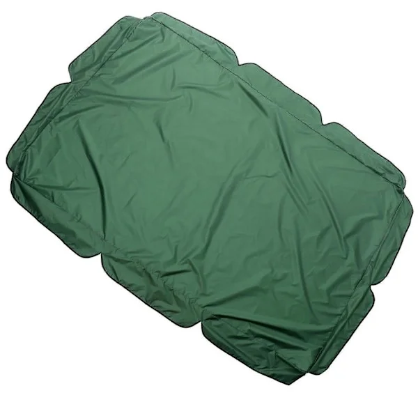 Vattentätt Trädgårdsgungskydd Hängmatta Tält Dammtätt Skydd Gungskydd Portabelt Solskydd för Utomhusbruk Hem - Tresits 195x125cm (Mörkgrön)