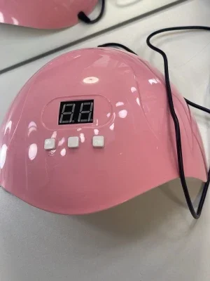 Rosa LED UV-lampa för naglar
