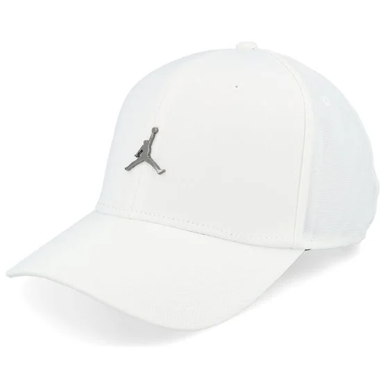 Jordan - Zwart Cap - Rise Cap Metal Jm White Adjustable @ Hatstore