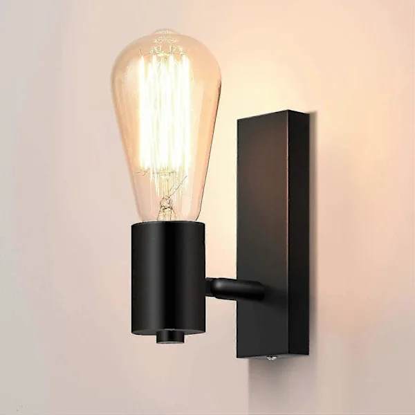 DB Industriell Innendørs Vegglampe Retro Design Veggspotlight Justerbar Metall Vegglampe Vintage Veggbelysning For Restaurant Kjøkken Korridor C