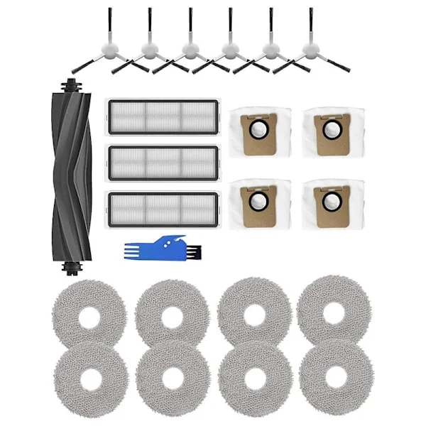 For Dreame L10S Ultra, L10 Ultra Robot Vacuum Cleaner Main Side Brush HEPA Filters Dust Bags Mop Pads Reservedeler [DB]
