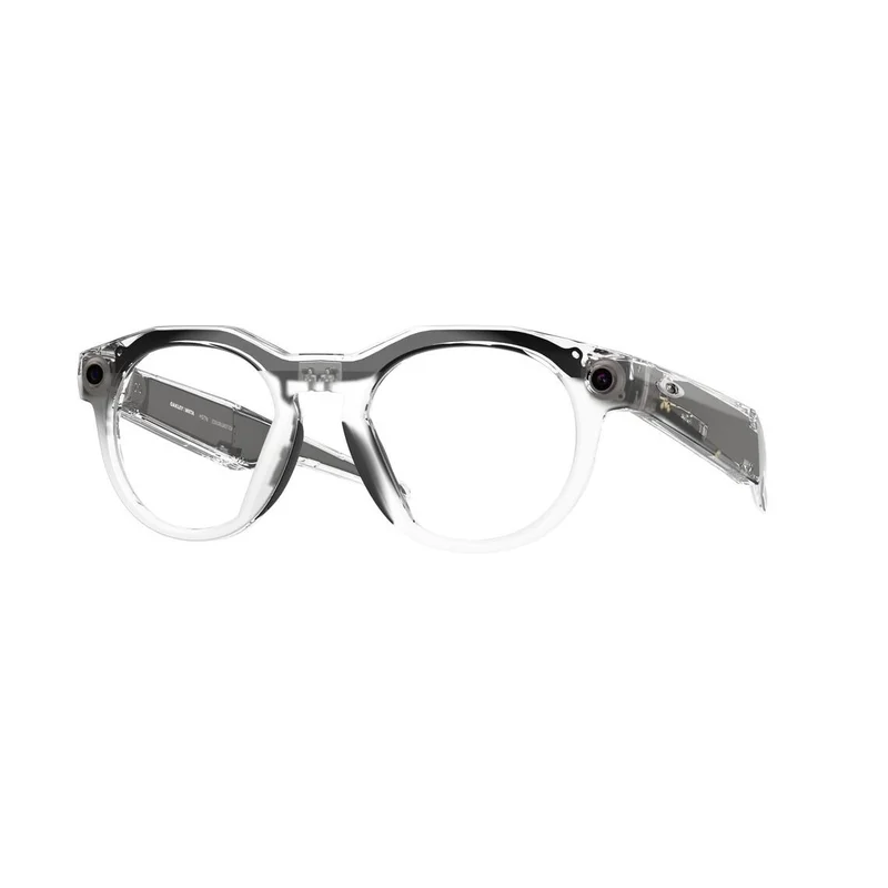 Oakley Meta HSTN -Aurinkolasit - Transparent Round - Oakley Transitions Grey OW8002-0551
