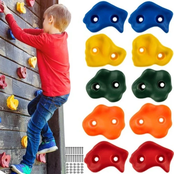 Klättergrepp för barn / Fingerringar för barn - 10-pack[HK]