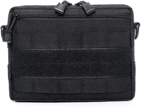 Handväska Kvinnor Armhåleväska Nylon Hink Mode Solid Dragkedja Mjuk Axelväska Handväskor och Handväskor Lyx Designer Svart Tote Väska (Svart)