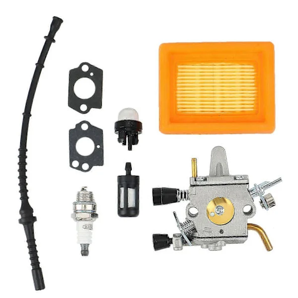 Stihl FS400 FS450 FS480 SP400 Zama C1Q-S34H Förgasare Luft Bränsle Filter Linje 41281200651