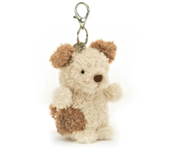 Jellycat Little Pup Charm Bag – Adorable Plush Dog