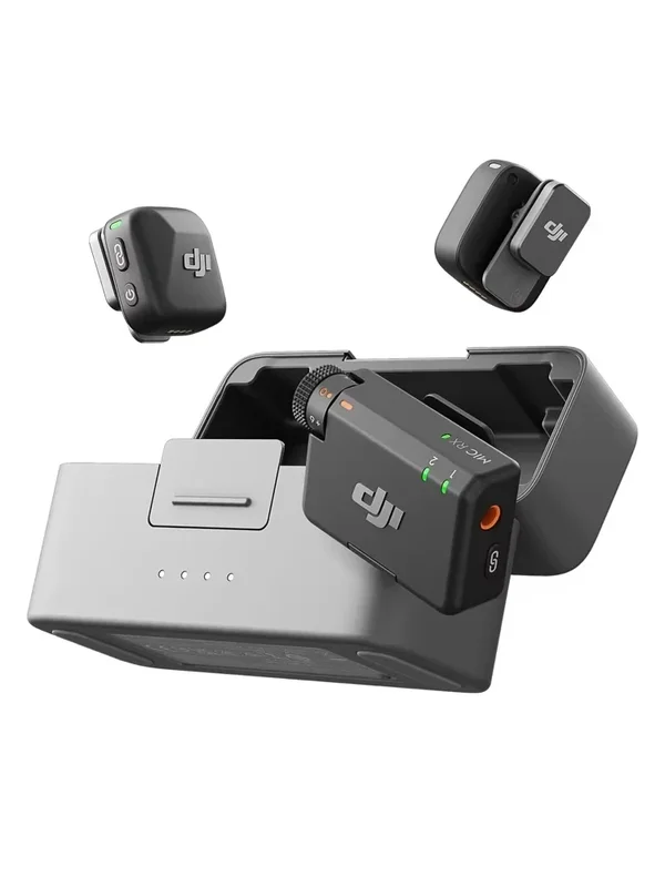 AliExpress - Microfoon zonder draadkabel DJI Mic Mini (2 zenders + 1 ontvanger)/(1 zender + 1 ontvanger) met intelligente ruisonderdrukking en 