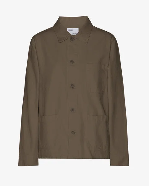 Organic Workwear Jacket - Cedar Brown - Female - 2XL