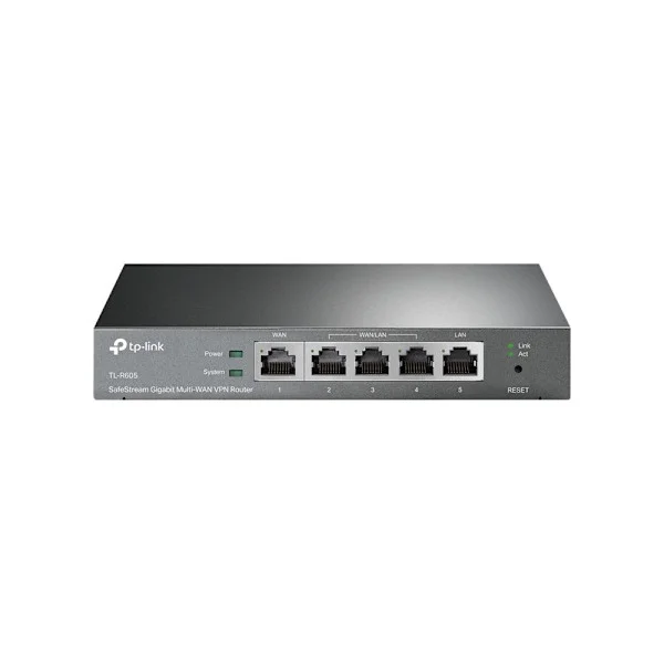 TP-Link SafeStream TL-ER605 V1.6 - router - skrivbordsmodell