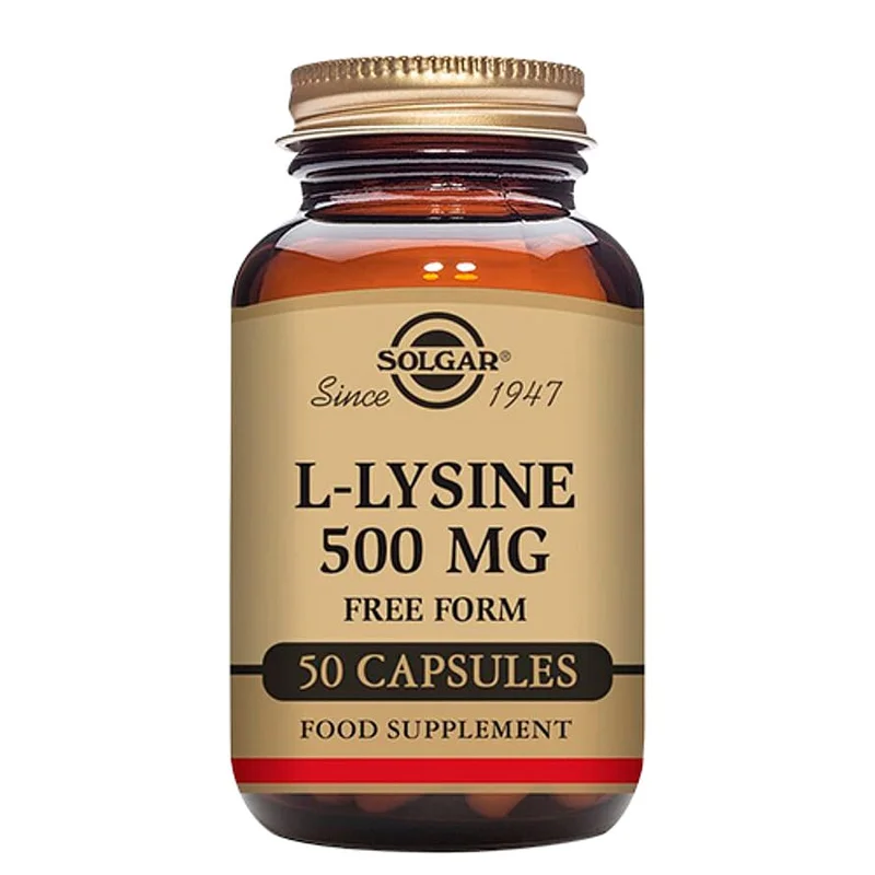 3 for 2 - Nordic Premium L-Lysin Aminosyre 500 mg. 50 kaps., Helse & Madvarer, Ingredienser, Aminosyre