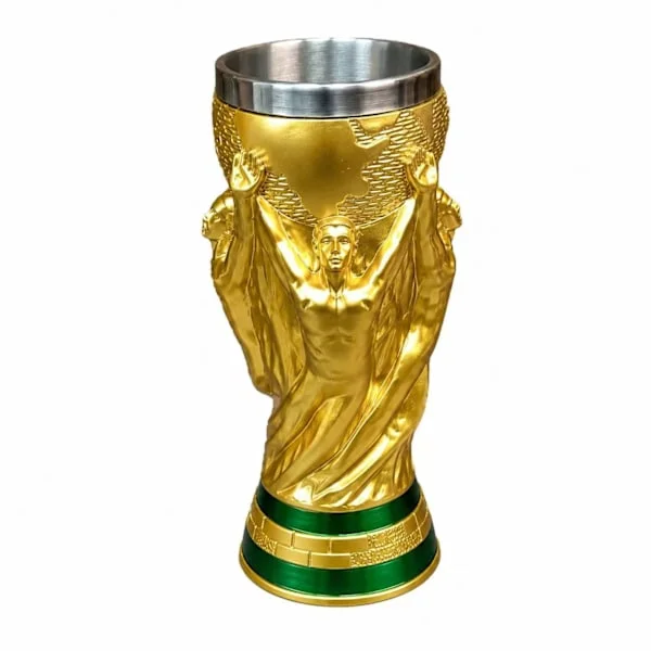 2026 VM Fotballformet Ølkrus, 300 ml, Perfekt for Kampfester – En Ny Fotballgave, Transparent Ølkrus, Et Must for Fotballfans