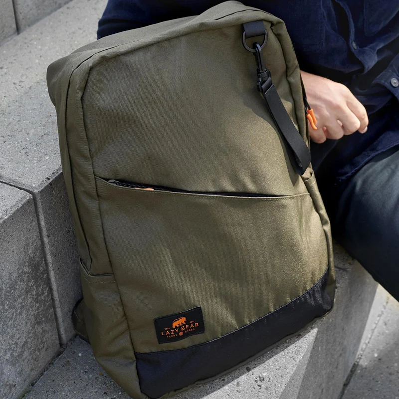 Mochila plegable verde Lemont para hombres - Mochilas