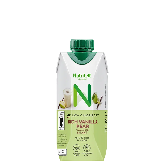 Nutrilett Måltidsersättning Shake Vanilj Päron 330 ml