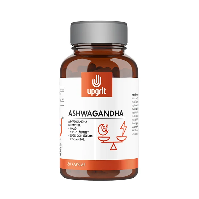 Upgrit Ashwaganda 60 Kapslar ashwagandha
