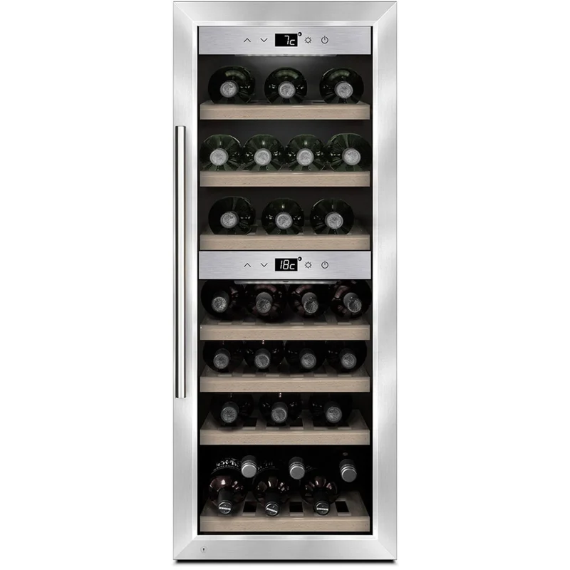 Caso WineComfort 380 Smart vinkøleskab - Rustfri stål | KitchenOne