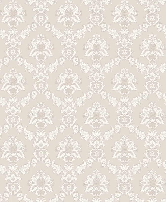 Fiona Walldesign Tapet, Home Paper 100202 Damask, L, Beige, Färg & tapeter