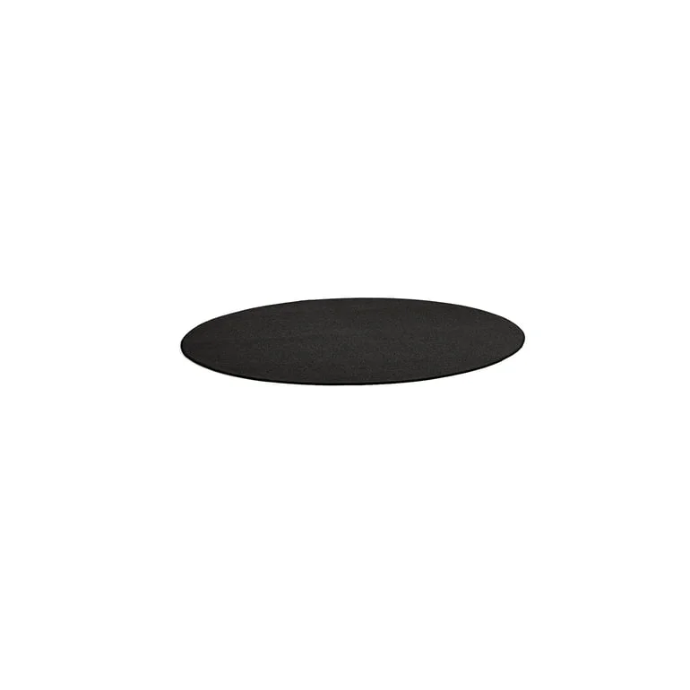 Pyöreä matto ADAM, Ø 2000 mm, tummanruskea