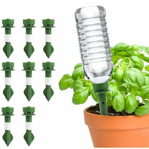 Automatisk plantevanningsspike, keramiske vanningspotter, ferievanner automatisk dryppvanningssystem