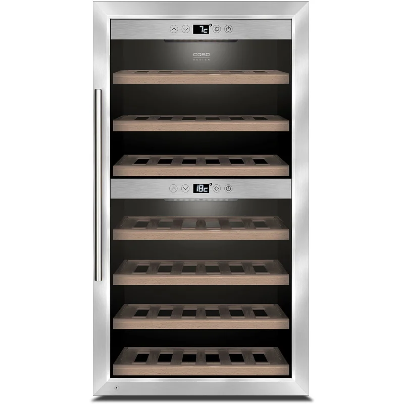 Caso WineComfort 660 Smart vinkøleskab - Rustfri stål | KitchenOne