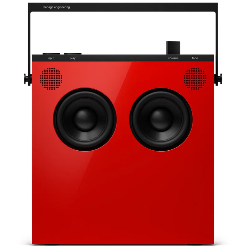 teenage engineering OB-4 the magic radio, red