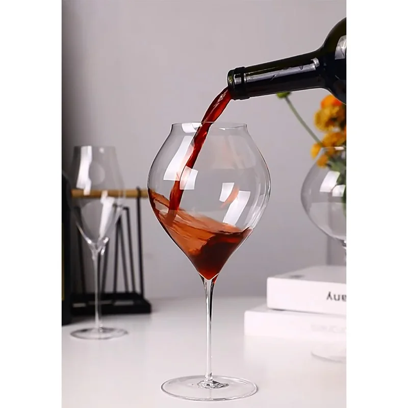 Vinglass 85 cl 6-pakning / store rødvinsglass / glass med stor klokke til rødvin / elegant servering