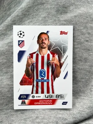 Match Attax fotbollskort Griezmann