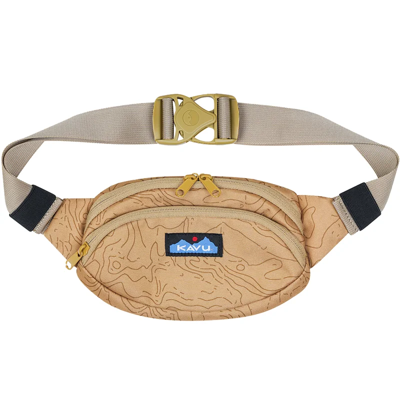 Kavu Spectator Waist Pack Terrain Topo